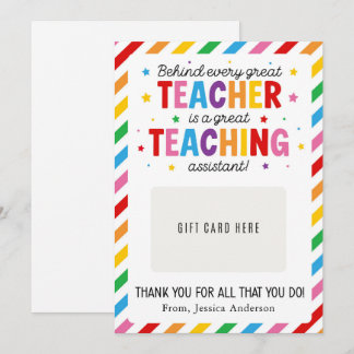 Houder voor cadeaukaart op Paraprofessioneel Waard Kaart