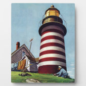 Houder vuurtoren van Stevan Dohanos Fotoplaat (Voorkant)