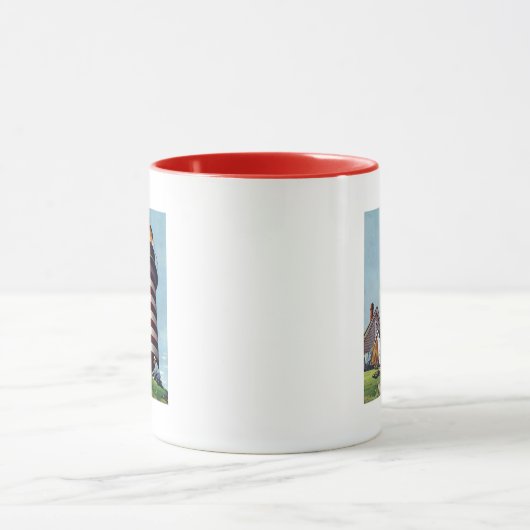 Houder vuurtoren van Stevan Dohanos Mok (Midden)