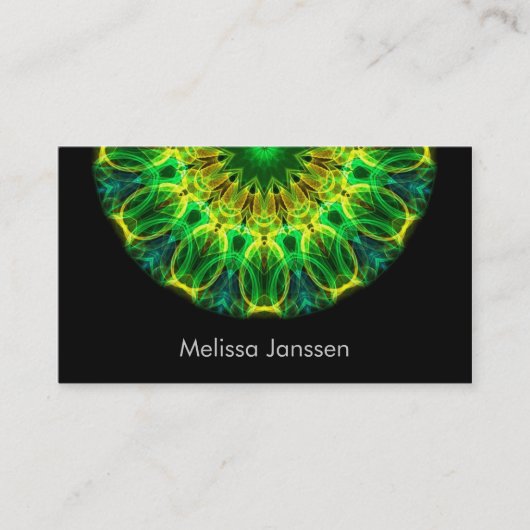 Houderhanden - Mandala- Visitekaartje (Voorkant)