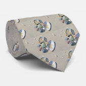 Houders bij Stropdas met lage tonen (Opgerold)