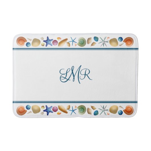 Houders en stripes Bath Mat. Badmat (Voorkant)