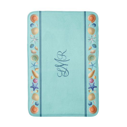 Houders en stripes Bath Mat. Badmat (Voorkant Verticaal)