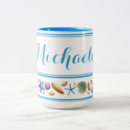 Houders en strips tweekleurige koffiemok (Center)