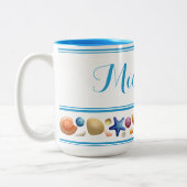 Houders en strips tweekleurige koffiemok (Links)