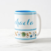 Houders en strips tweekleurige koffiemok (Voorkant rechts)