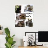 Houders hebben ook goede huizen nodig poster (Thuiskantoor)