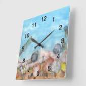 Houders onder het Zee. Vierkante Klok (Hoek)