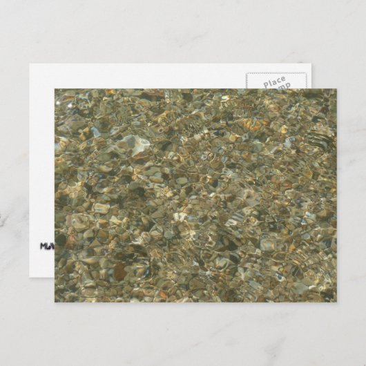 Houders onder rimpelwater briefkaart (Voorkant / Achterkant)