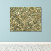 Houders onder rimpelwater canvas afdruk (Insitu (Houten vloer))