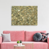 Houders onder rimpelwater canvas afdruk (Insitu (Woonkamer))