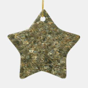 Houders onder rimpelwater keramisch ornament