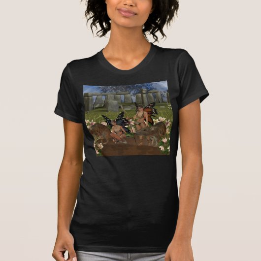 Houders van het geloof Avalon Warrior Fey T-shirt (Voorkant)
