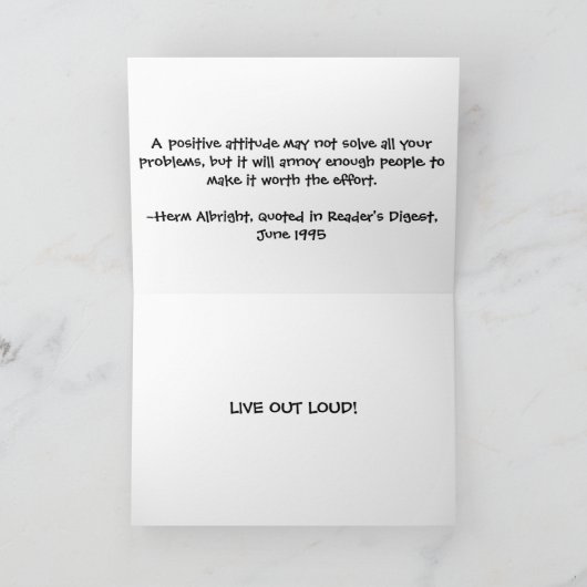 Houding Bedankkaart (Binnen)