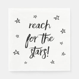 Houding, Doelen, Liefde, Dromen Motivatie Quote Servet