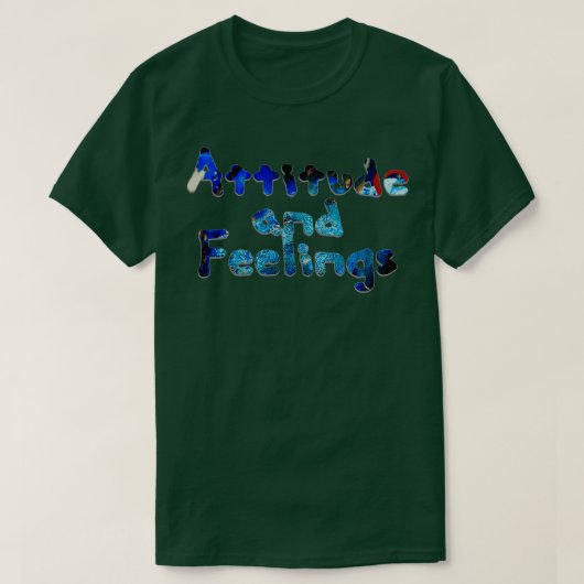Houding en Gevoelens T-shirt (Design voorkant)