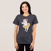 Houding en pointe | T-Shirt (Voorkant volledig)