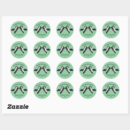 Houding hond training cirkel sticker (Vel)