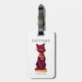 HOUDING is alles Bagagelabel (Achterkant verticaal)