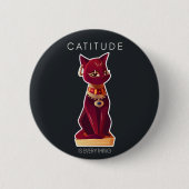 HOUDING is alles Ronde Button 5,7 Cm (Voorkant)