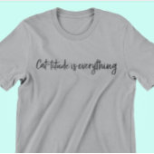 Houding is alles t-shirt