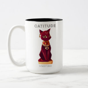 HOUDING is alles Tweekleurige Koffiemok