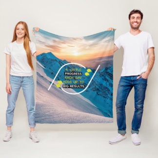 Houding is een klein ding dat een groot verschil m fleece deken