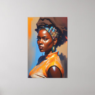 Houding maakt verschil canvas afdruk