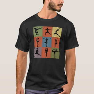 Houding Set Meditatie Yoga 2 T-shirt