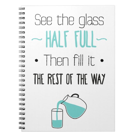 Houding, succes, geluk, Motivatie quote Notitieboek (Voorkant)