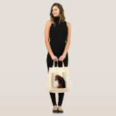 houding tote bag (Voorkant (model))