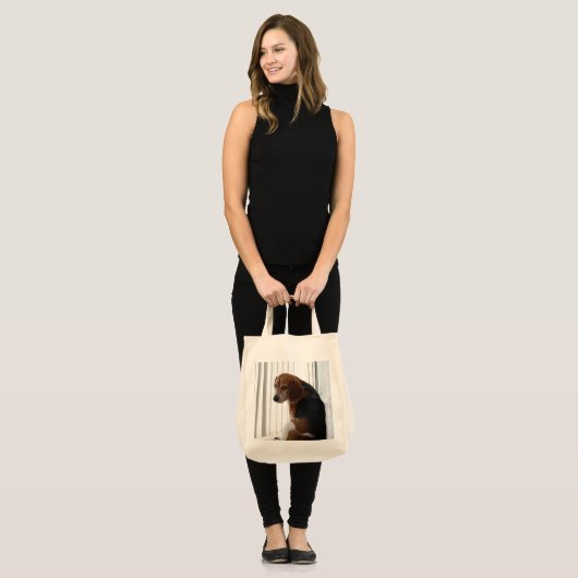 houding tote bag (Voorkant (model))