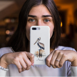 Houding van de Pelikaan Case-Mate iPhone Case