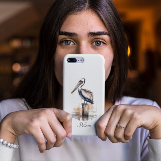 Houding van de Pelikaan Case-Mate iPhone Case