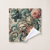 Houding van verderf - Gotisch Victoriaans Bad Handdoek (Wasdoekje)