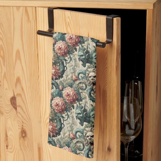 Houding van verderf - Gotisch Victoriaans Theedoek (Derde Gevouwen)