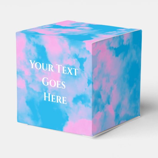 Houding voor een trouwtaart als favorietdoosje bedankdoosjes (Achterkant)