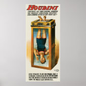 Houdini Adverteren poster , 1913 (Voorkant)