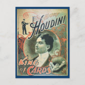 Houdini briefkaart (Voorkant)
