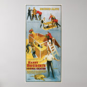 Houdini ~ Buried Alive  Escape Artist Poster (Voorkant)