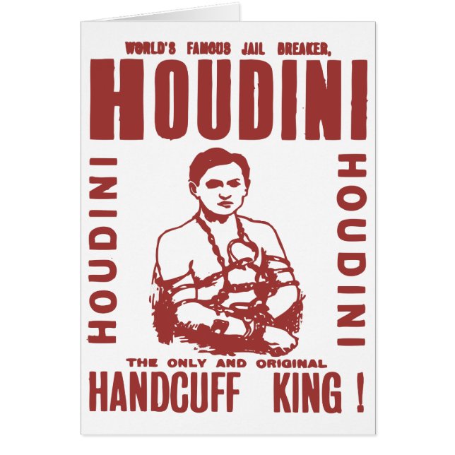 Houdini de handboff koning (Voorkant)