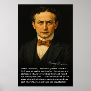 Houdini: De obsessie om de eerste te zijn Poster