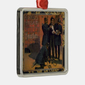 Houdini en de Circus,  illustratie, Metalen Ornament (Rechts)