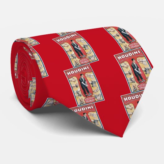 Houdini Famous Magicia Handcuff Escape Stropdas (Opgerold)