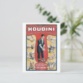 Houdini ~ Handcuff Escape Artist Briefkaart (Staand voorkant)
