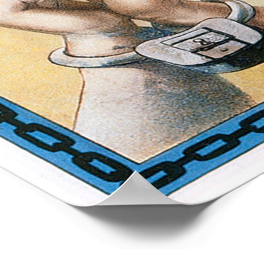 Houdini ~  Handcuff Escape Artist Poster (Hoek)