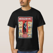 Houdini ~  Handcuff Escape Artist T-shirt (Voorkant)