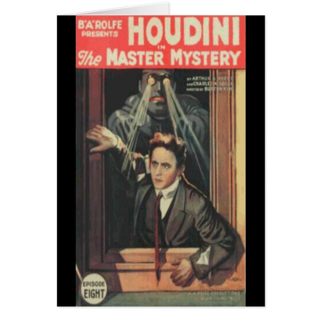Houdini het man van mysterie (Voorkant)