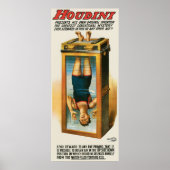 Houdini ~ Illusionist  Escape Artist Poster (Voorkant)