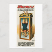 Houdini ~ Illusionist  Magic/Escape Art Briefkaart (Voorkant)